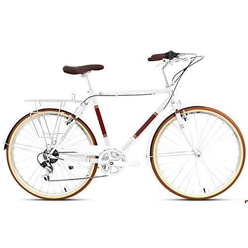 Vélos de villes : GUI-Mask SDZXCVélo Adulte de Bicyclette Adulte de Voiture de Ville de Banlieue de Voiture de Banlieue de Vitesse de Bicyclette Vitesse de 26 Pouces 7