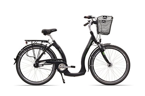 Vélos de villes : Hawk Mixte - Adulte City Comfort Plus 26" 3-G Noir Panier Pouce