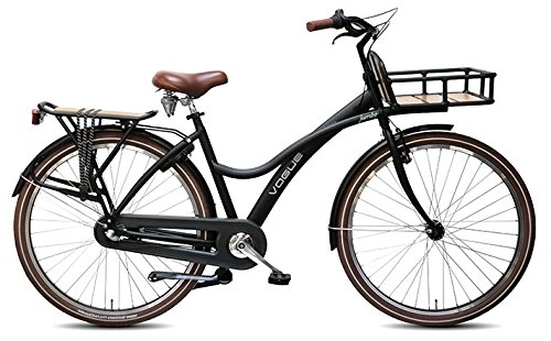 Vélos de villes : Jumbo 28 pouces 50 cm Femmes 3SP Frein rtropdalage Matt black