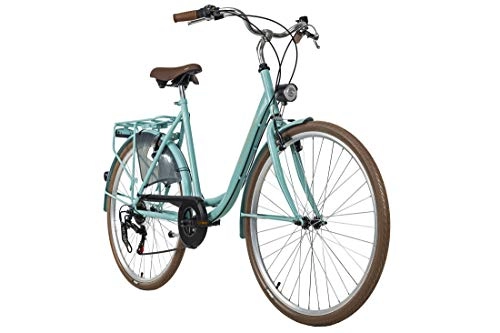 Vélos de villes : KS Cycling City-Six Vélo de Ville pour Femme Turquoise 28" 54 cm