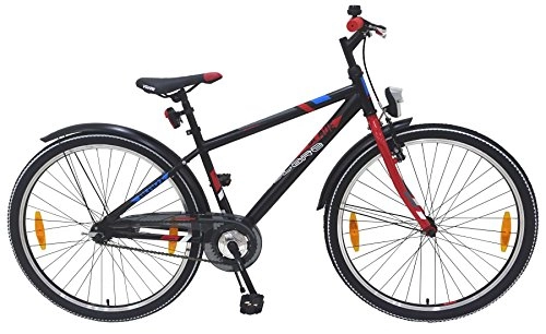 Vélos de villes : Kubbinga Volare Blade Vélo pour garçon. Enfant, Noir / Rouge, 26-inch