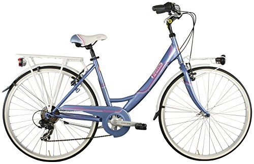 Vélos de villes : Legnano Cycle 261 Tropea, City Bike Femme, Femme, 4L261L, Lilas, 46