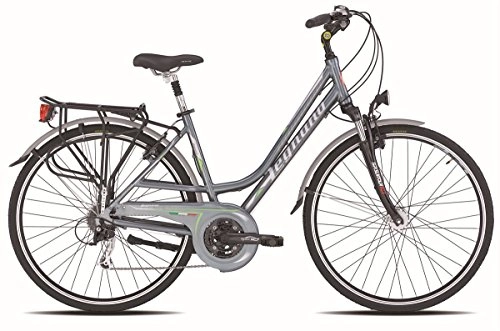 Vélos de villes : Legnano vélo 401 Chioggia Lady Dynamo 24 V Taille 44 Gris (City) / Bicycle 401 Chioggia Lady Dynamo 24S Size 44 Grey (City)