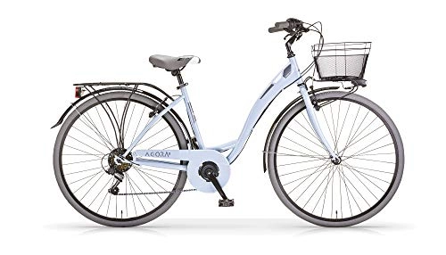 Vélos de villes : MBM Agora' Mono 26' Acc 6V, vélo Mixte Adulte, Bleu A25, XX