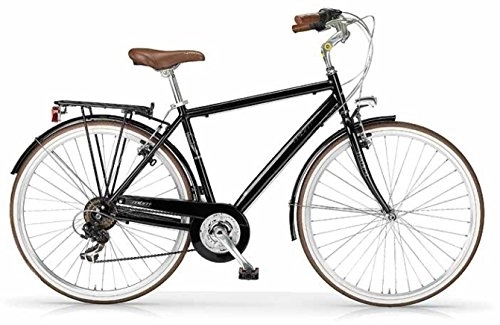 Vélos de villes : MBM B O U L E V A R D 835U / 18 Vélo de Ville Homme, Noir A01, 50
