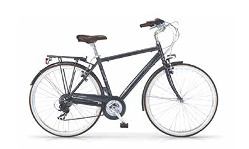 Vélos de villes : MBM B o U L e V A R D 835U / 18 Vélo de Ville pour Homme, Gris Titane A27, 50