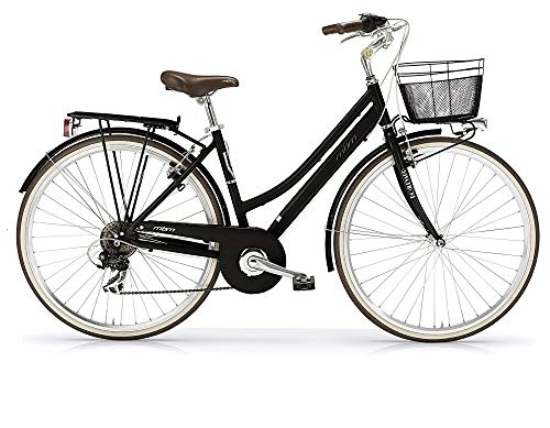 Vélos de villes : MBM Boulevard AL D TK 28 18 V Revo, Vélo Femme, Noir Brillant A01, XX
