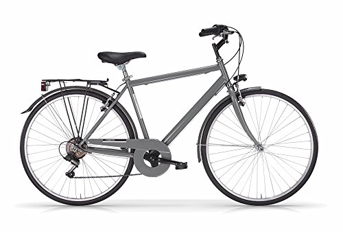 Vélos de villes : MBM T ou u r i n g, vélo de Trekking, Homme, Homme, 814U / 18, Grigio A09, 54