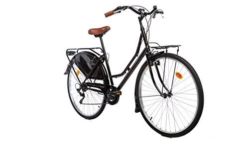 Vélos de villes : Moma Bikes, Vélo de Ville, HOLANDA 28", SHIMANO 6V, Selle Comfort