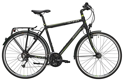 Vélos de villes : Morrison Trekking Bike S 4.0 pour Homme 28 '27 Vitesses 14, 9 kg Facile, Noir Mat