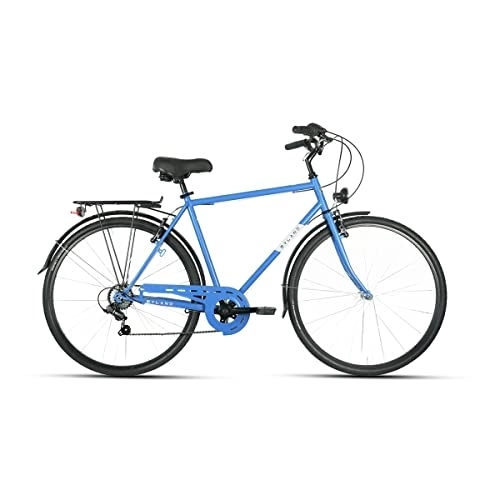 Vélos de villes : MYLAND City Bike Acier Dosso 28, 4 28" 7 V Bleu Homme Taille L