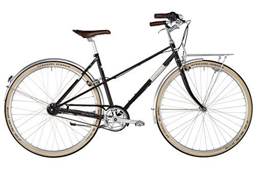 Vélos de villes : Ortler Bricktown - Vlo de Ville Femme - Noir Hauteur de Cadre 44, 5cm 2018 Velo Ville Femme