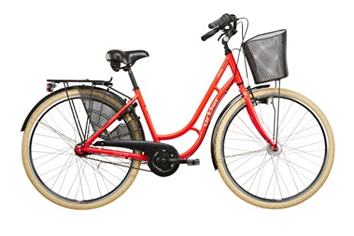 Vélos de villes : Ortler Sanfjord - Vlo de Ville Femme - Rouge Taille de Cadre 45 cm 2016 Velo Ville Femme
