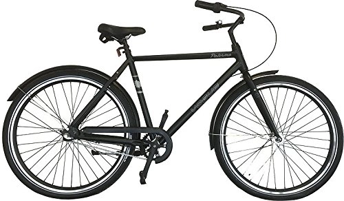 Vélos de villes : Palermo 28 pouces 56 cm Homme 3SP Frein rtropdalage Noir mat