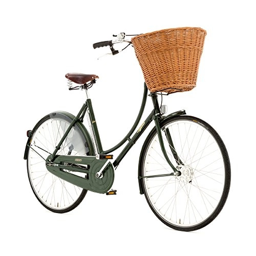 Vélos de villes : Pashley Princess Classic - Le vélo classique pour femme au style britannique intemporel - Vélo rétro pour vous - achat et bummes avec style - Moyeu à 3 vitesses, cadre 17, 5'', classique - Rétro - royal, vert