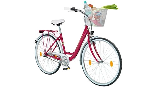 Vélos de villes : Performance City Bike Femme Pise, 26 / 28 ", 3 Vitesses, Frein à rétropédalage 66, 04 cm (26")