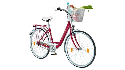 Vélos de villes : Performance City Bike Femme Pise, 26 / 28 ", 3 Vitesses, Frein à rétropédalage 71, 12 cm (28 Pouces)