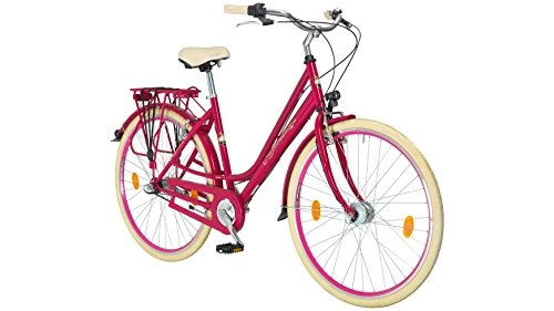 Vélos de villes : Performance City Bike Femme Toulouse, 28 ", 3 Vitesses, Frein à rétropédalage 71, 12 cm (28 Pouces)