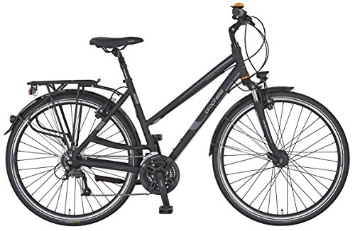 Vélos de villes : Prophete Aluminium de Trekking 28 Explorateur 7.3 (Poids Total Maximal 170 kg) M Noir Mat