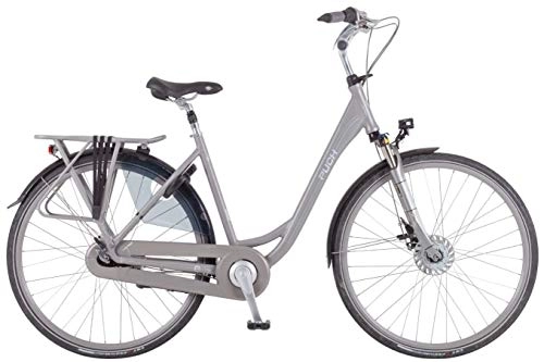 Vélos de villes : Puch Ambient 28 Pouces 45 cm Femme 7SP Rollerbrakes Argent Mat