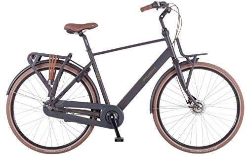 Vélos de villes : Puch Beat-S 28 Pouces 55 cm Homme 7SP Rollerbrakes Noir Mat