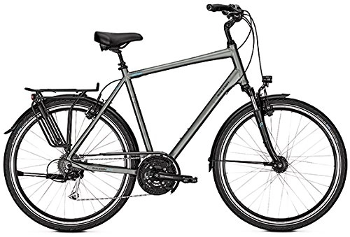 Vélos de villes : RALEIGH Homme Oakland XXL irongrey Mat 28 pouces 27 vitesses 2018 RH 70 / XXXL