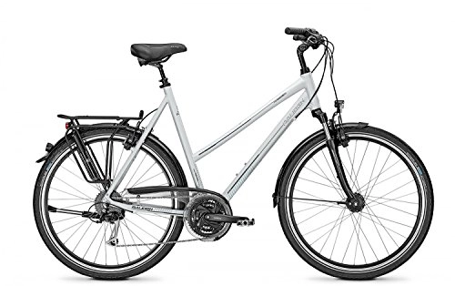 Vélos de villes : Raleigh Trekking Bike Oakland XXL trapèze jusqu'à 170 kg Zugel, RH 60 27 g. Alivio, Palermosilver matt