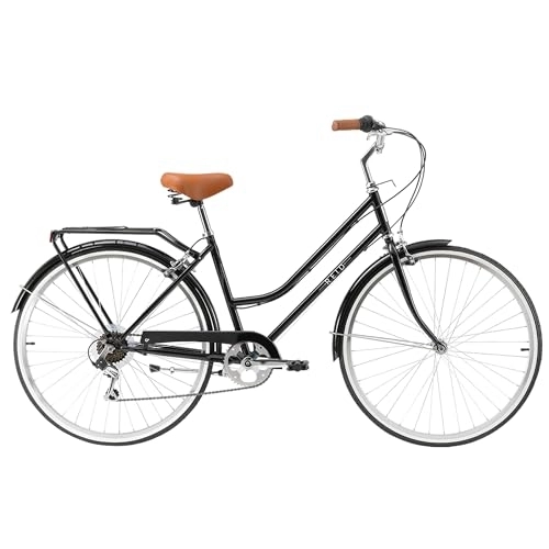Vélos de villes : REID Classic Lite Vélo vintage Cruiser 7 vitesses pour femme