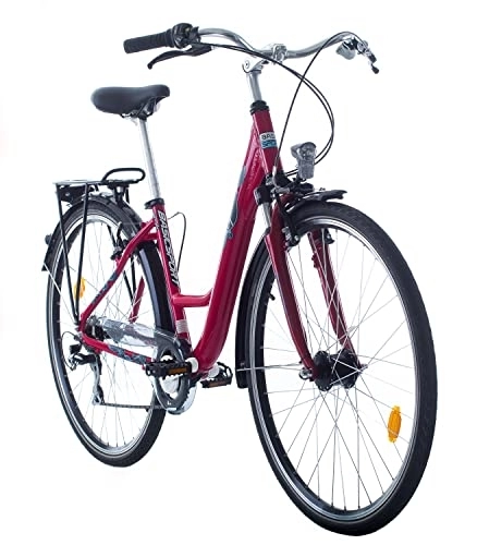 Vélos de villes : Sprint Capucine Vélo de Ville pour Femme, Taille de la Roue 28", Taille du vélo 430 mm