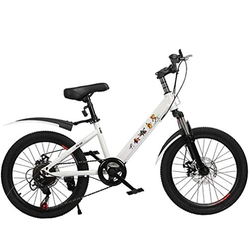 Vélos de villes : Tbagem-Yjr Hardtail Mountain Bikes, Vélo Tout Terrain À Roues De 22 Pouces À Vélo for Le Cadeau d'enfants (Color : White, Size : 21 Speed)