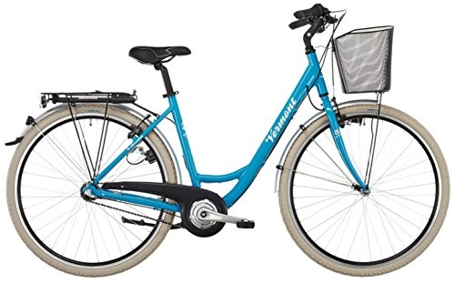 Vélos de villes : Vermont Rosedale 3s - Vlo de Ville - Bleu ptrole Hauteur de Cadre 50cm 2018 Velo Ville Femme