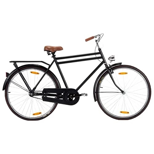 Vélos de villes : vidaXL Vélo hollandais à Roue de 28 Pouces 57 cm pour Hommes