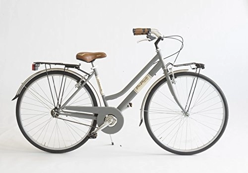 Vélos de villes : Vélo 603 pour femme, fabriqué en Italie, Via Veneto, femme, grigio gallante