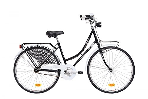 Vélos de villes : Vélo mixte atala College, 26, 43, Taille unique Couleur noir