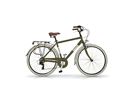 Vélos de villes : Vélo pour homme Elegance 28" 6V. Cadre en acier taille 58 noir