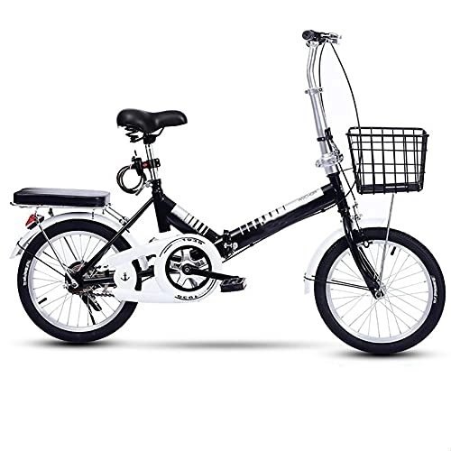 Vélos pliant : ASPZQ Vélo Pliante De Frein À Double Disque, Confortable Portable Mobile Portable Compact Bikes Légers Adultes Bike Léger, B