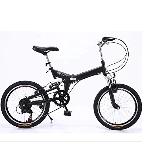 Vélos pliant : CHHD Sac de 20 Pouces pour vélos de vélo pliants / vélo d'exercice Pliant / Cadres de vélo pliants, vélo de Montagne à la Mode Pliant VTT Noir VTT, Bleu