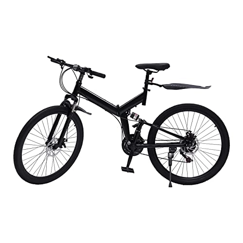 Vélos pliant : InSyoForeverEC 21 Vitesses Vélo de Montagne Mountain Bike Premium 26 Poues Bicyclette VTT Pliant Strong Bike
