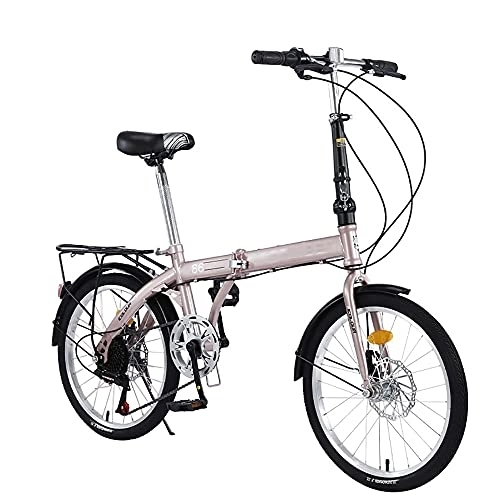 Vélos pliant : ITOSUI Vélo Pliant, Vélos de 20 Pouces pour Adultes, Enfants Adultes Mini Vélo Portable Portable Ultra Léger Convient pour Voyager dans la Ville Sauvage Vélo Pliable