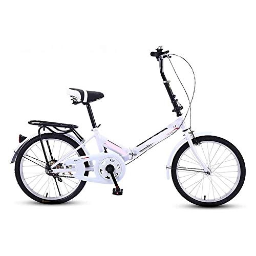 Vélos pliant : LLCC Bike Compact Vélo Pliant Portable for Adulte, 20 Pouces Ultra léger vélo étudiant de vélos