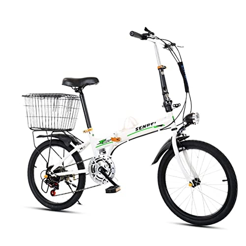 Vélos pliant : LZZB Vélo Pliant pour Adultes, vélo de Montagne à Vitesse Variable de 20 Pouces, vélo d'extérieur en Alliage d'aluminium à Haute teneur en Carbone, pour Un Usage Quotidien, Long Voyage, vélos ULT