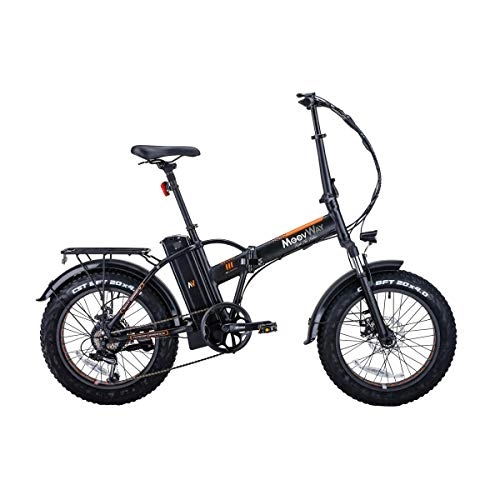 Vélos pliant : MoovWay Vélo Assistance électrique Pliable 20'' 250W FATBIKE V2 - Noir