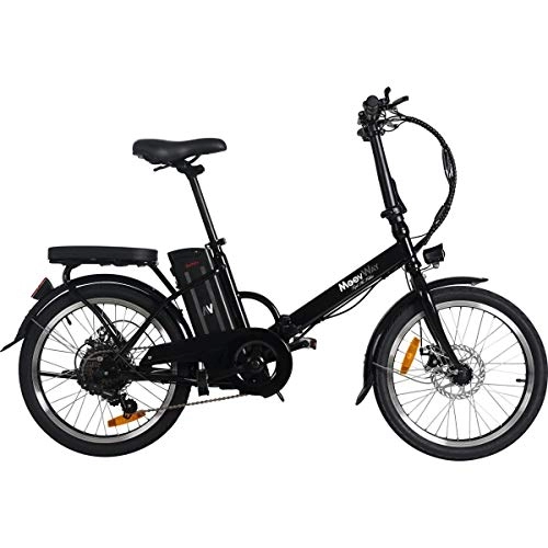 Vélos pliant : MoovWay Vélo à Assistance électrique Pliable 20' 250W Urban - Noir