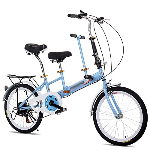 Vélos pliant : N / E Bicyclettes Pliantes Vélos Pliables Parent-Enfant 20 Pouces, Adulte Portable Petit étudiant Masculin, Exercice de Voyage de Ville léger