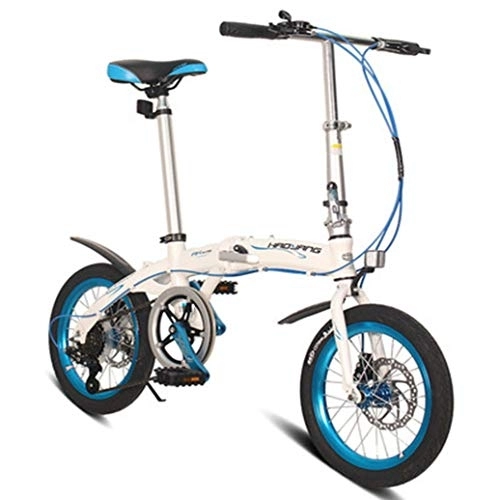 Vélos pliant : RPOLY Bikes Vélo de Ville Pliant, 6 Vitesses Pliable vélos Vélo Pliant Unisexe avec Cadre en Aluminium Pliant,