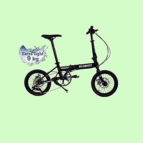 Vélos pliant : Veloquest Vélo pliant extra léger Noir mystique