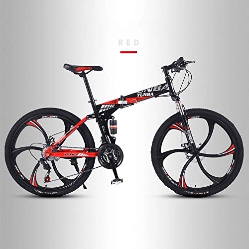 Vélos pliant : Vélo de Montagne, Vélo à Neige 26' Cadre en Aluminium - Freins Double Disques - Equipé de 3 Vitesses Shimano et de poignée à gachettes