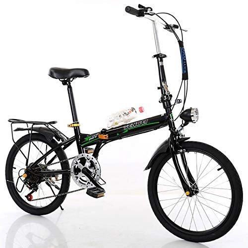 Vélos pliant : Vélo Pliant Portable 20 Pouces, Vélo De Route pour Étudiant Adulte Vitesse Variable Pliage Léger, Élégant Et Rapide pour Vélo Étudiant Vélo Homme Et Femme C, 20 inch