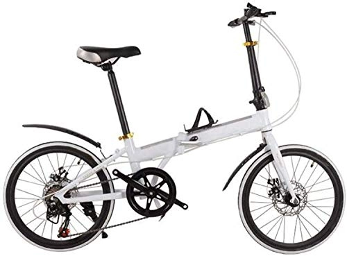 Vélos pliant : YLJYJ Voiture Pliante 20 Pouces 16 Pouces en Aluminium vélo Pliant Double Frein à Disque Enfants vélos pour Sports de Plein air vélo Voyage Travail