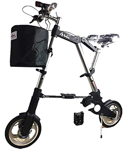 Vélos pliant : ZLYJ Vélo Pliant Léger en Aluminium pour Vélo Ville, Système Pliage Rapide Vélo Ville, Vélo Étudiant Portable Ultra-Léger pour Adultes C, 10inch
